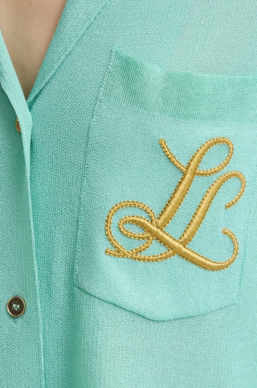 Πουκάμισο Luisa Spagnoli RUNWAY COLLECTIONRUNWAY COLLECTION χρώμα: πράσινο, 58346 58346 φωτογραφία