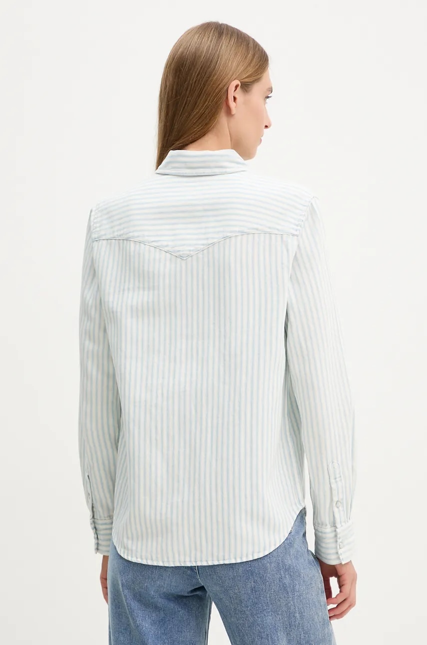 Levi's farmering női, galléros, bézs, regular termék 2. képe