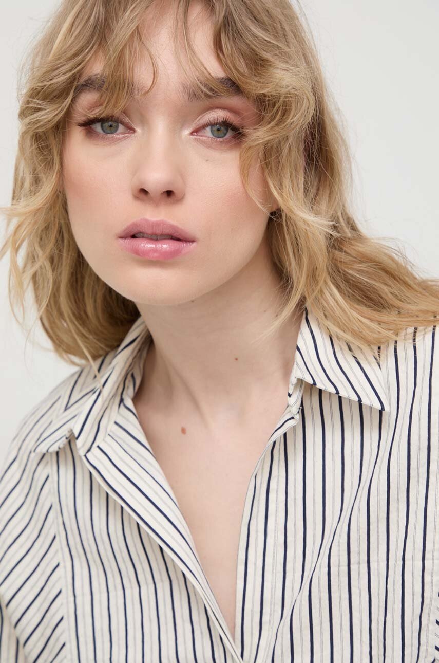 Μπλουζάκι BA&SH χρώμα: μπεζ φωτογραφία