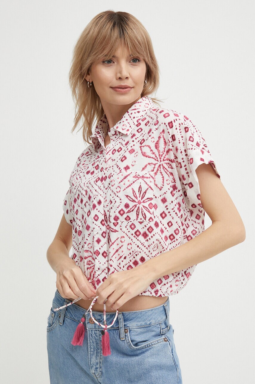 

Риза Pepe Jeans DULCE в сиво от памук 3136072, Многоцветен