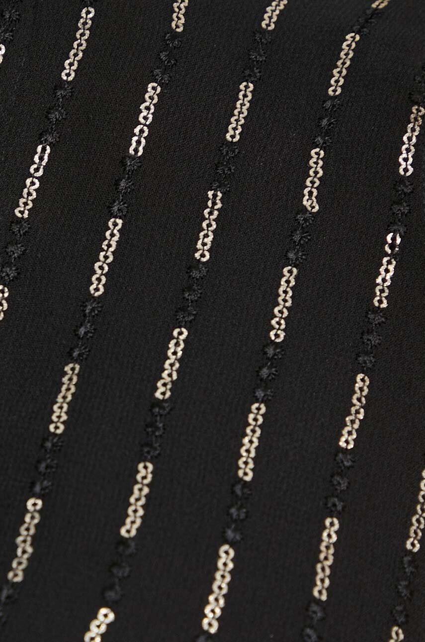 Πουκάμισο Twinset χρώμα: μαύρο φωτογραφία