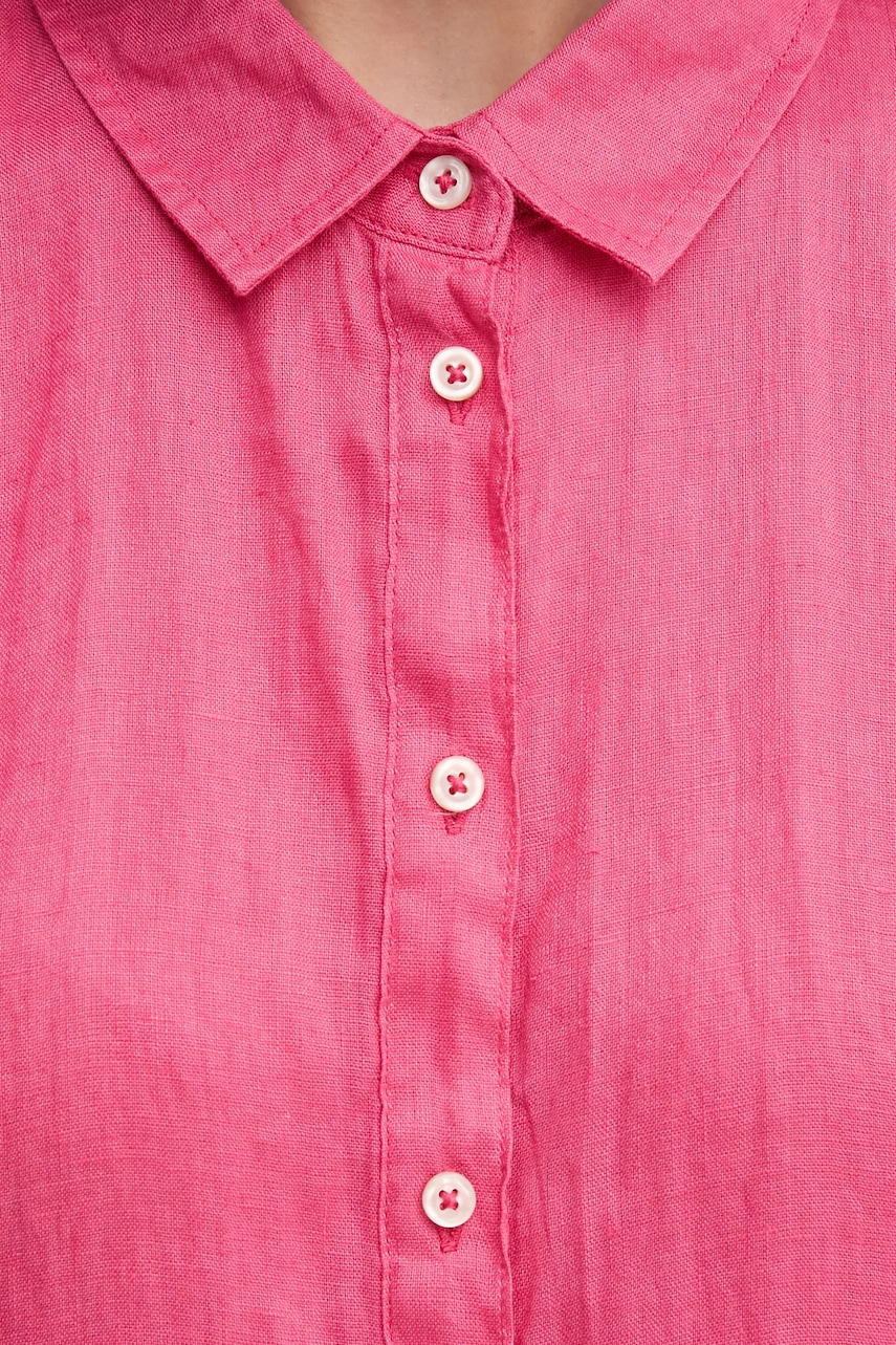 Ľanová košeľa United Colors of Benetton