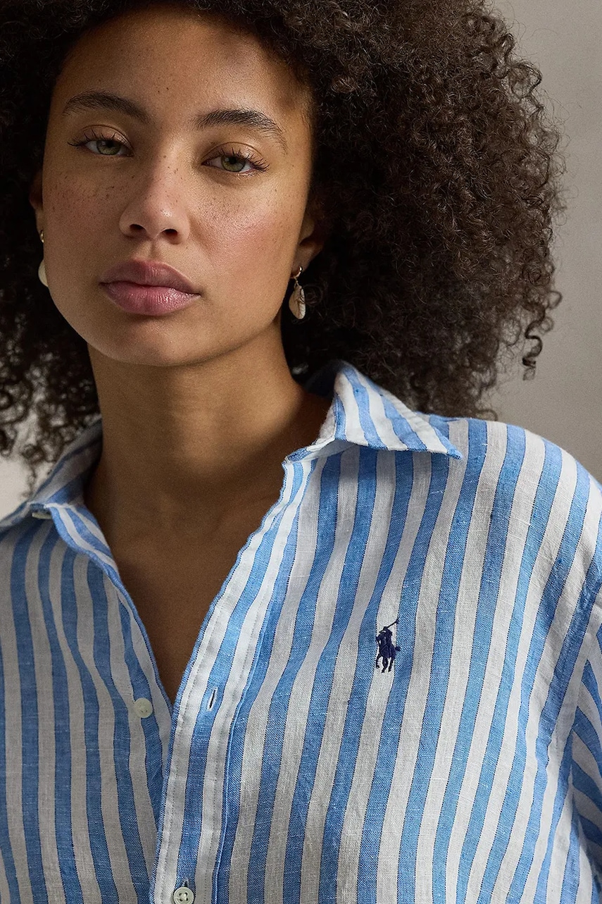 Ľanová košeľa Polo Ralph Lauren