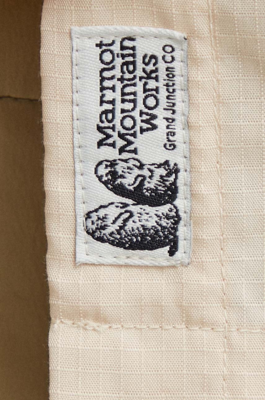 Πουκάμισο Marmot Muir Camp χρώμα: μπεζ φωτογραφία