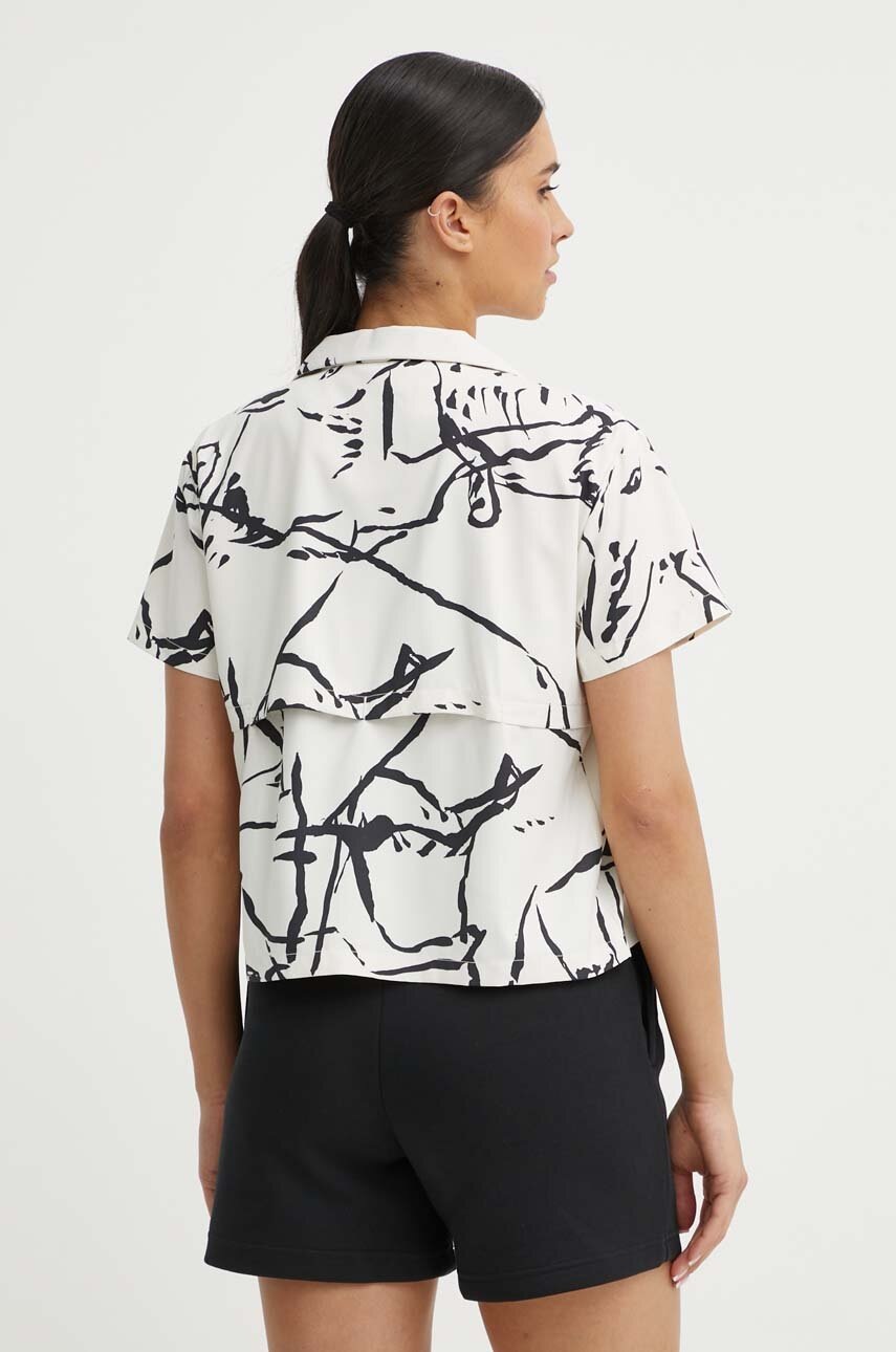 Πουκάμισο The North Face χρώμα: μπεζ, NF0A872YSI61 φωτογραφία