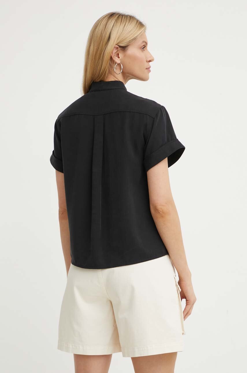 Πουκάμισο Theory χρώμα: μαύρο φωτογραφία