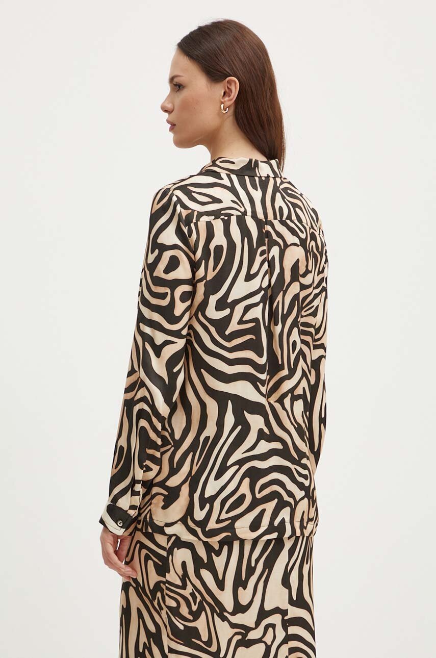 Πουκάμισο La Petite Française CHOCOLAT χρώμα: μπεζ φωτογραφία