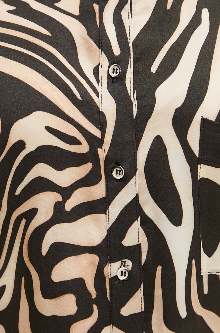 Πουκάμισο La Petite Française CHOCOLAT χρώμα: μπεζ φωτογραφία