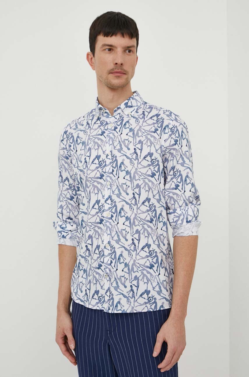 Joop! camasa barbati, cu guler button-down, regular