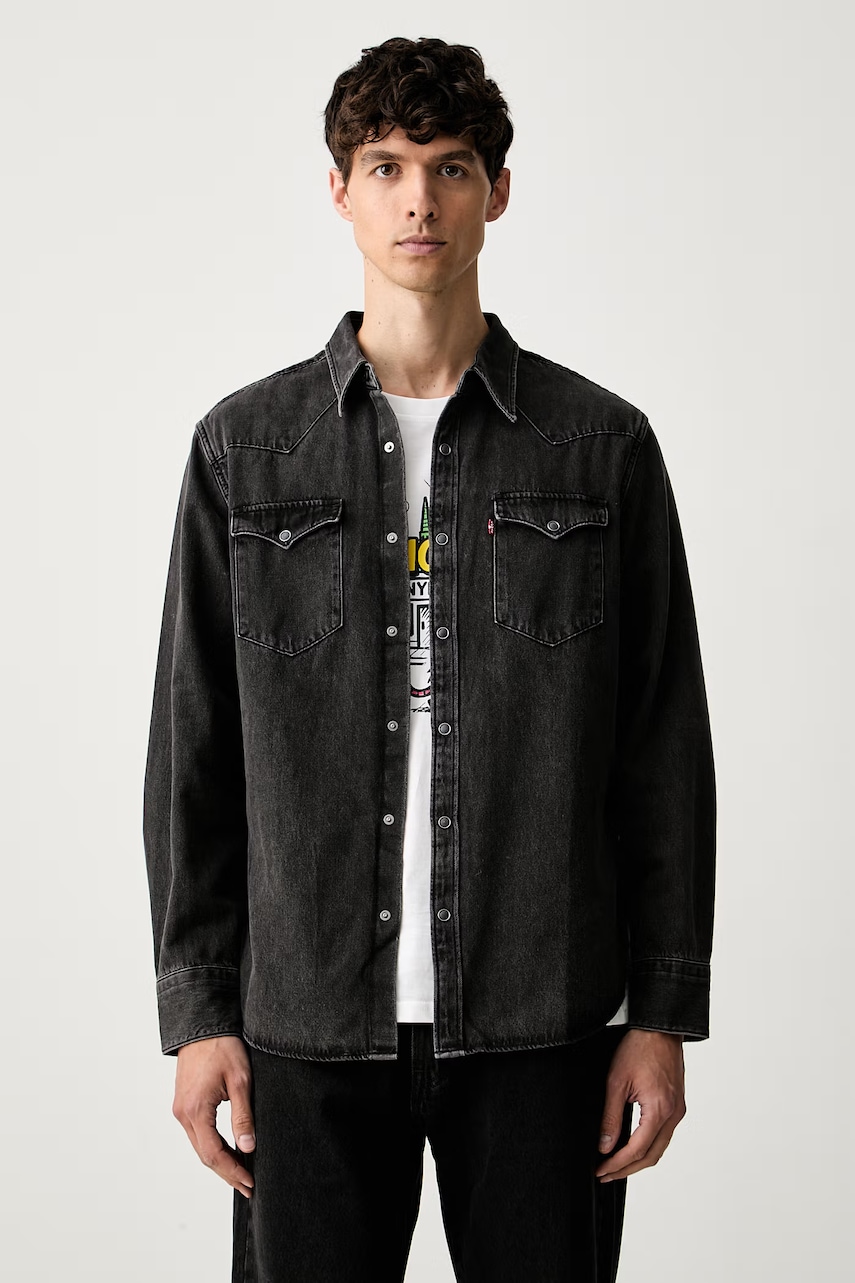 Levi's koszula męska bawełniana BARSTOW WESTERN STANDARD