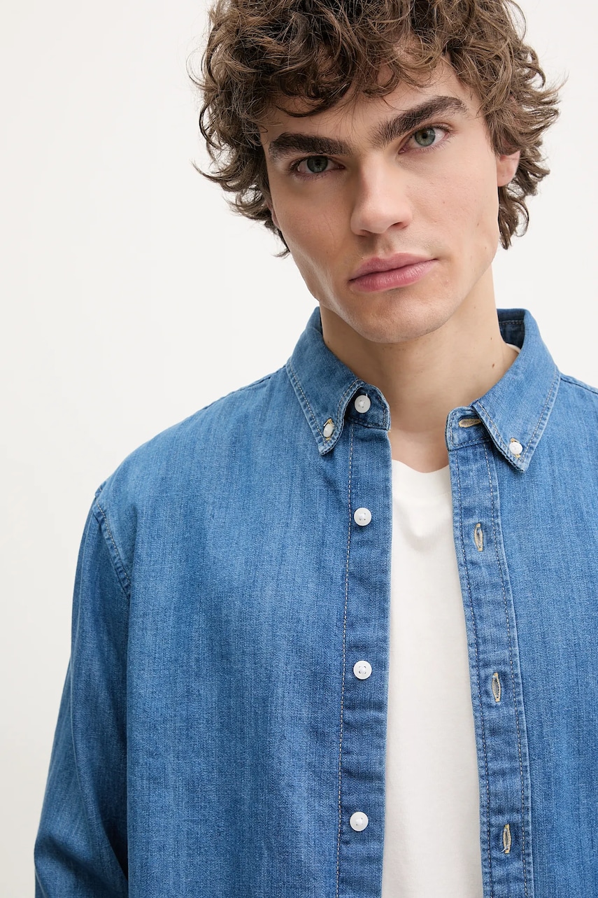 Levi's košeľa pánska s ľanom AUTHENTIC BUTTON DOWN