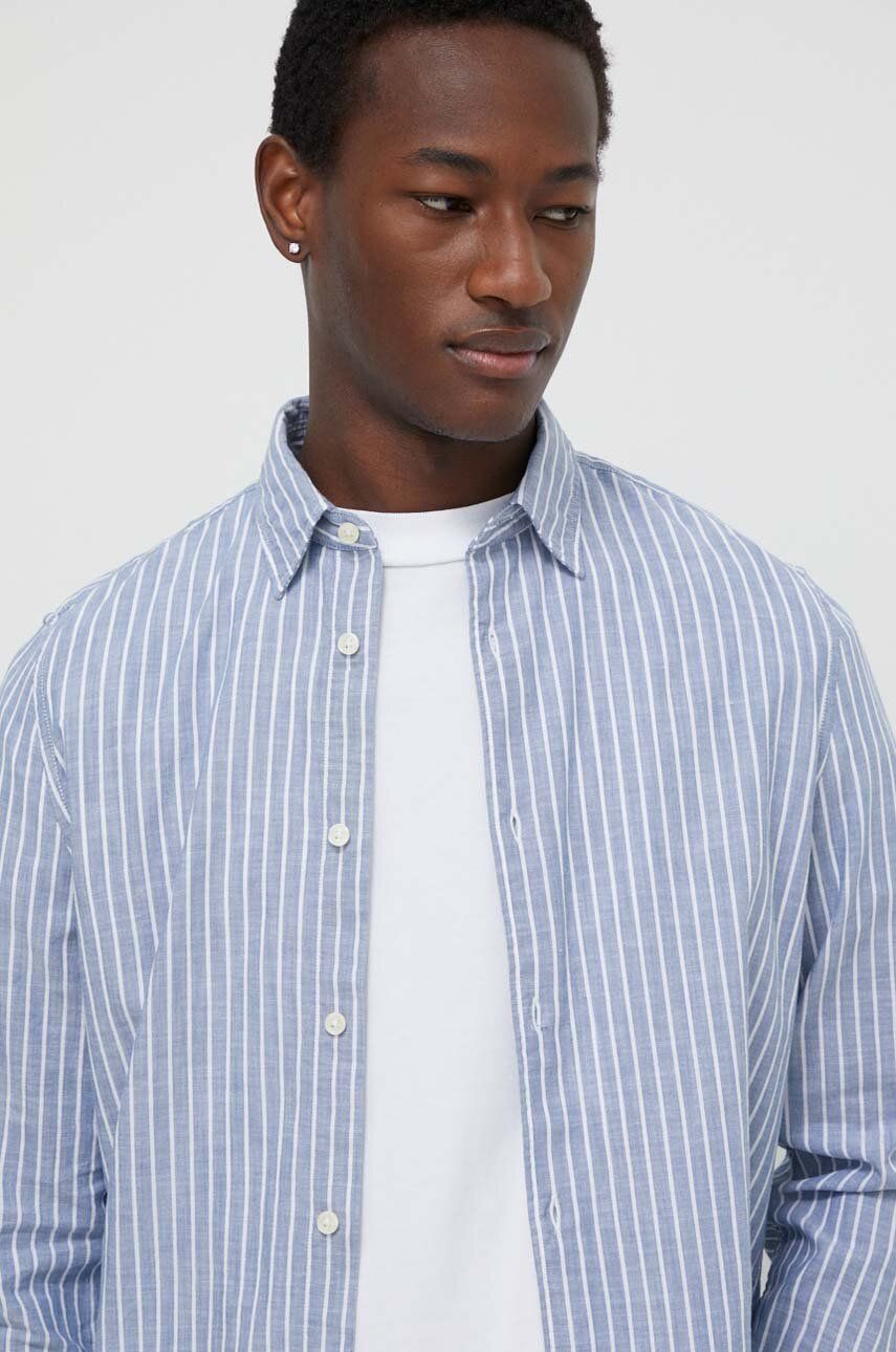 E-shop Bavlněná košile Marc O'Polo slim, s klasickým límcem