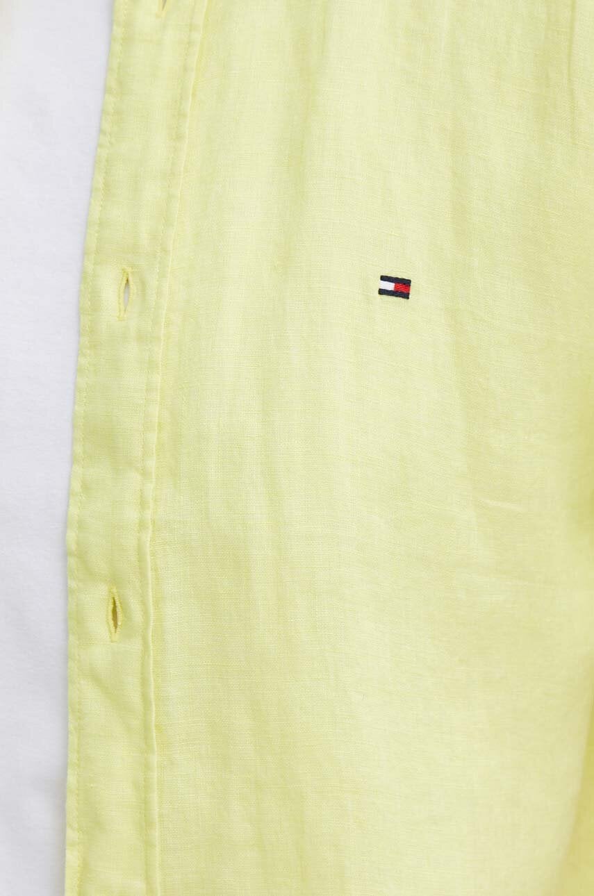 Ľanová košeľa Tommy Hilfiger