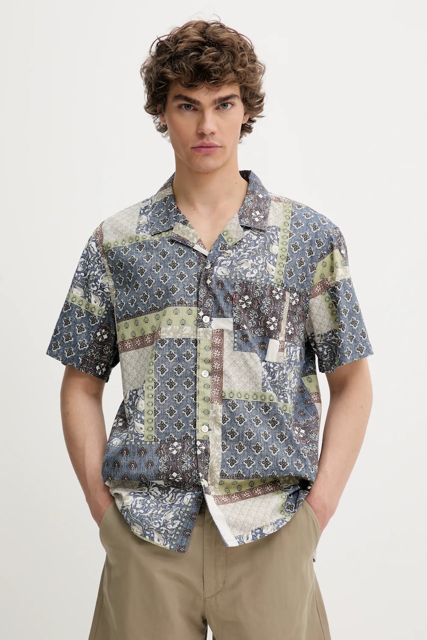 Levi\'s camasa culoarea bej, relaxed