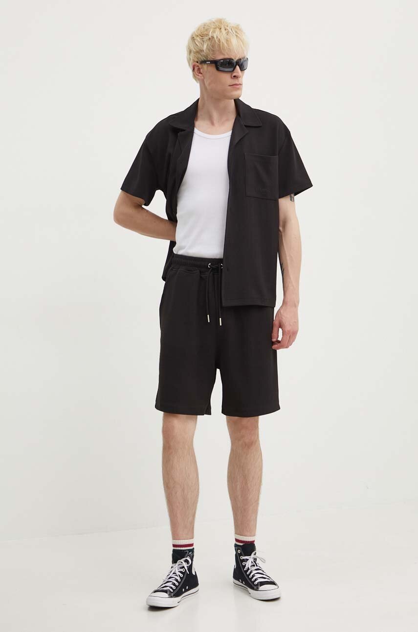 Πουκάμισο Sixth June χρώμα: μαύρο φωτογραφία