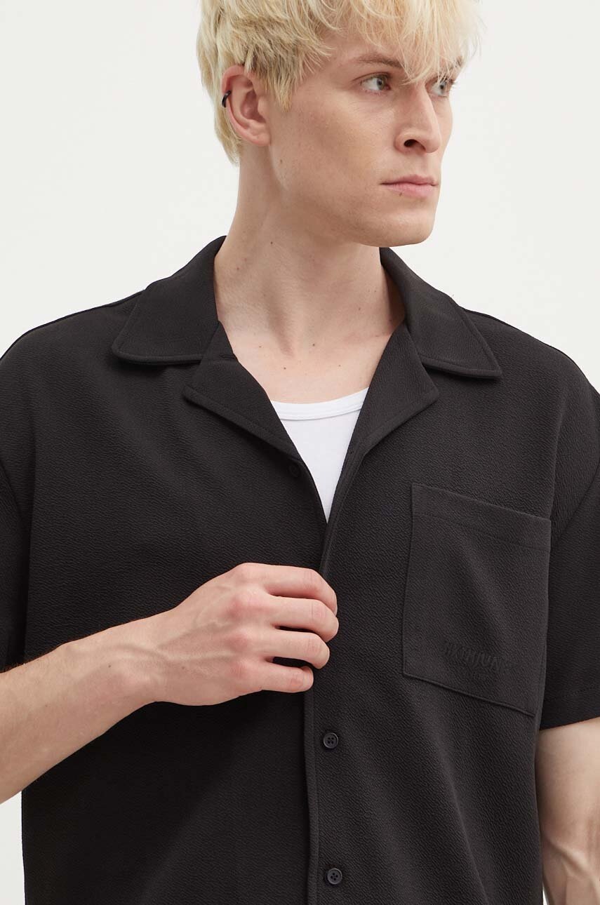 Πουκάμισο Sixth June χρώμα: μαύρο φωτογραφία