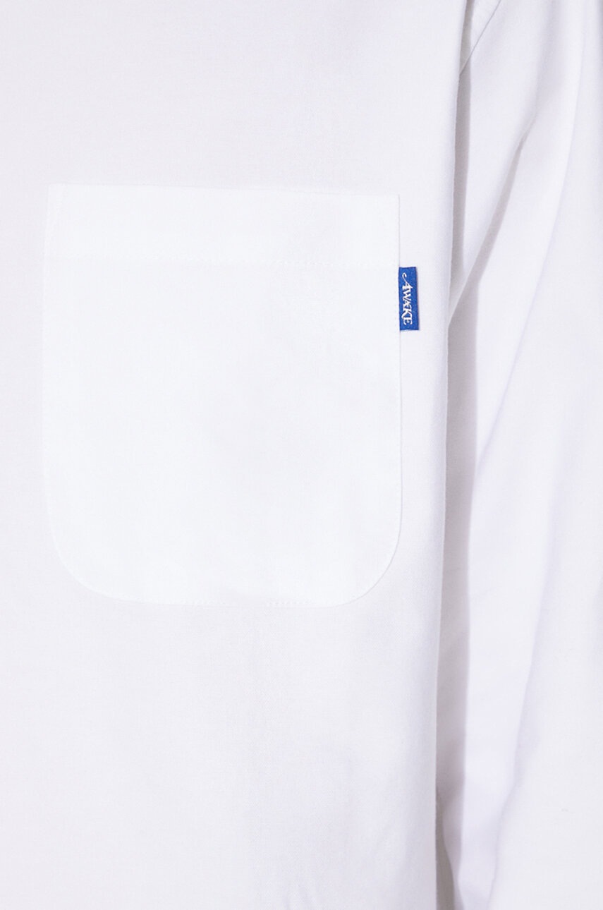 Βαμβακερό πουκάμισο Awake NY Embroidered Oxford Shirt φωτογραφία