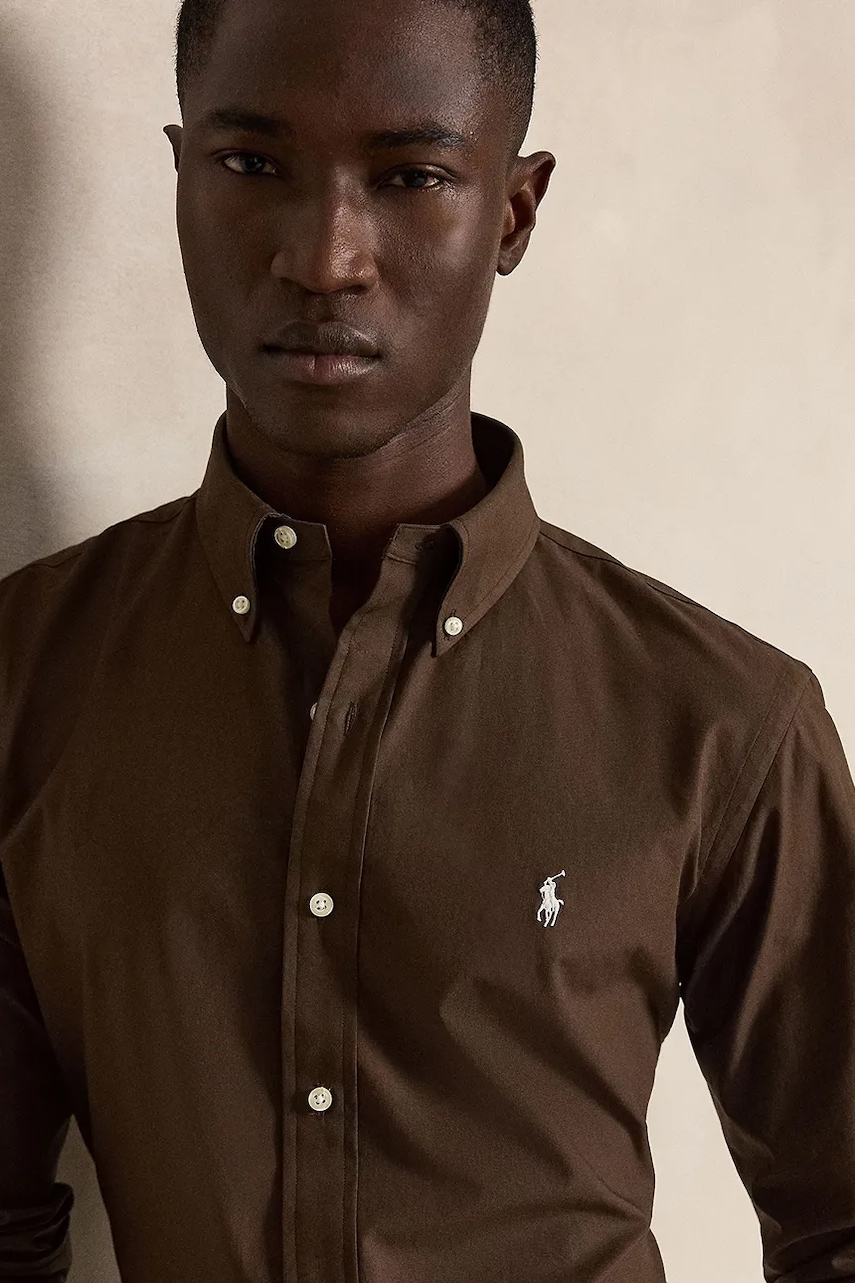 Polo Ralph Lauren košeľa pánska s bavlnou