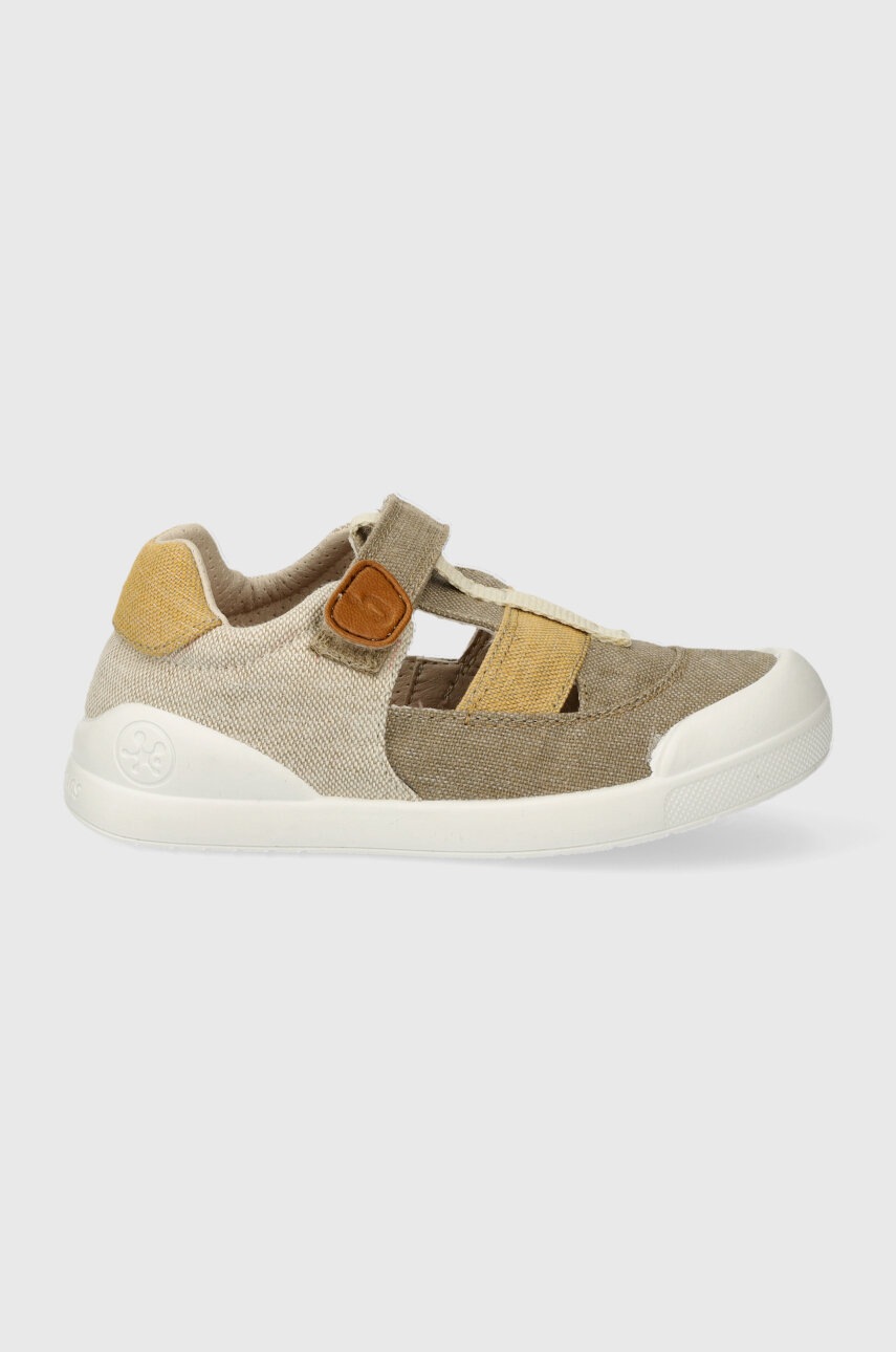 Детские тапки Biomecanics цвет бежевый Детские тапки Biomecanics цвет бежевый