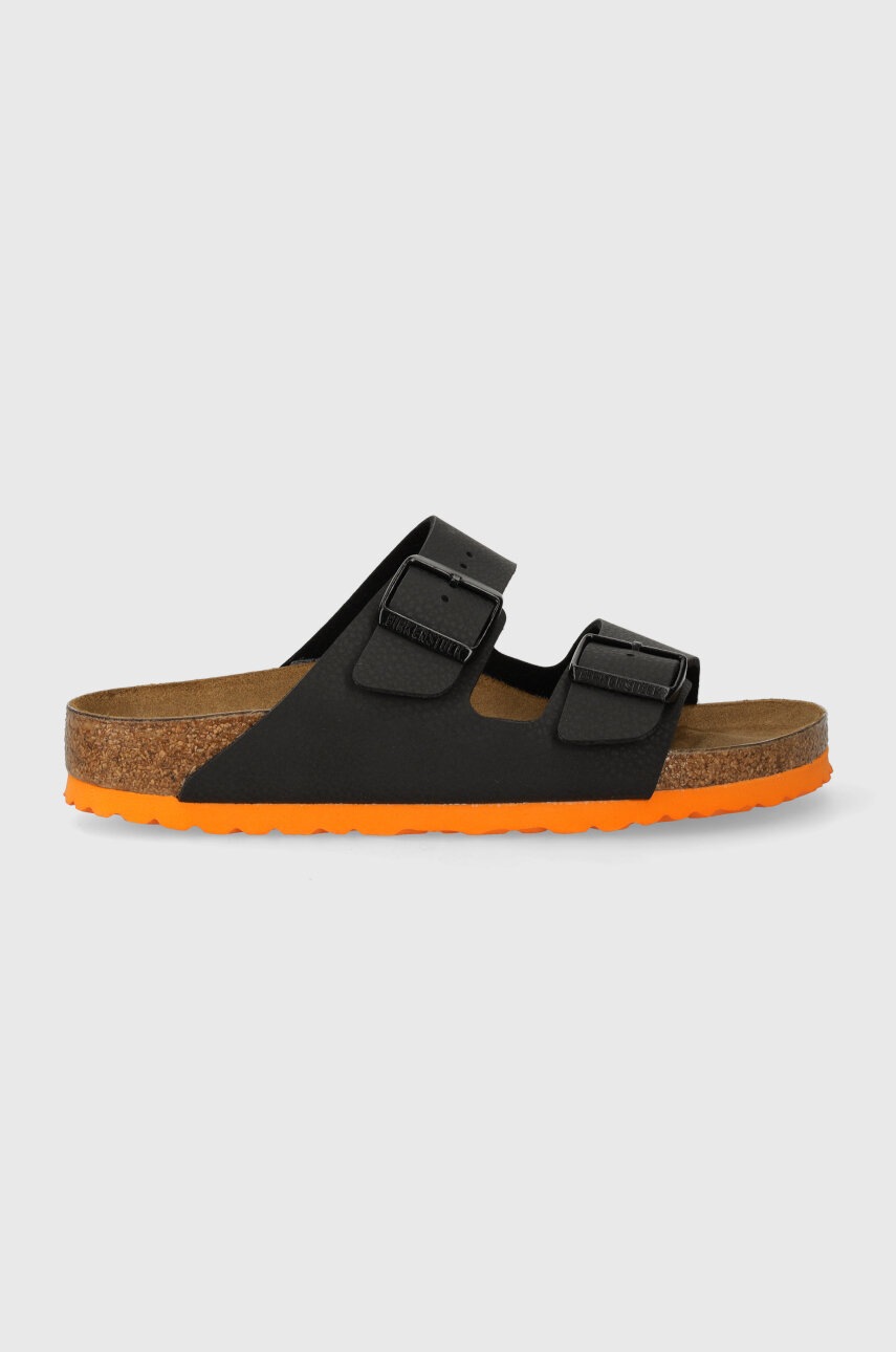 Дитячі шльопанці Birkenstock Arizona Kids BF Desert колір чорний