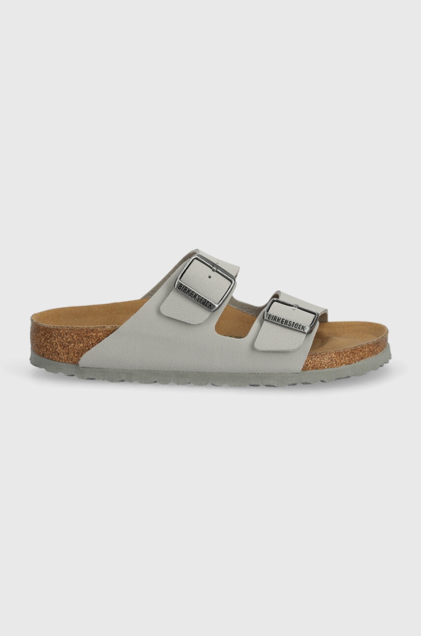 Детские шлепанцы Birkenstock Arizona Kids BFBC цвет серый в Ивано-Франковске Детские шлепанцы Birkenstock Arizona Kids BFBC цвет серый в Ивано-Франковске