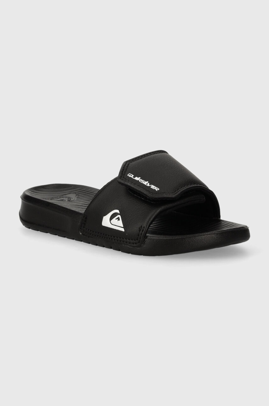 Quiksilver slapi copii BRIGHTCOASTADYT culoarea negru