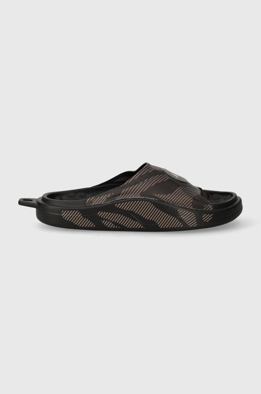 Παντόφλες adidas by Stella McCartney χρώμα: μαύρο, IF6066 φωτογραφία