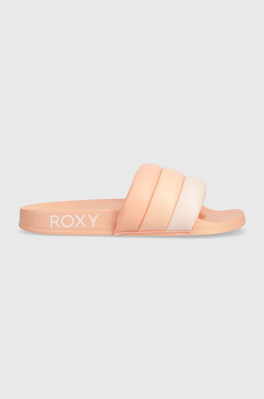Roxy papuci femei, culoarea portocaliu ARJL101131