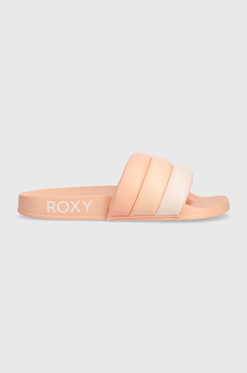 Roxy papuci femei, culoarea portocaliu ARJL101131