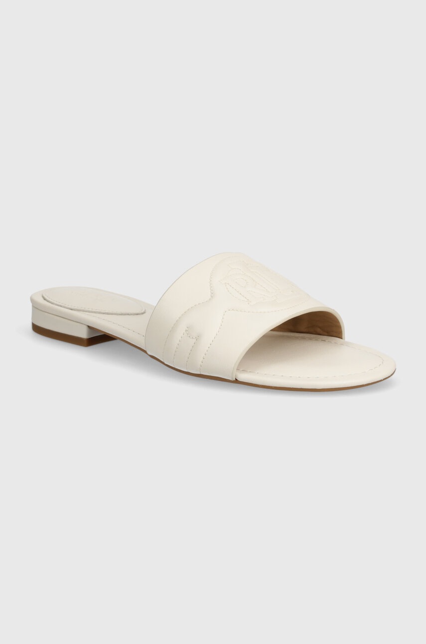 

Кожени чехли Lauren Ralph Lauren Alegra в бяло 802935537001, Бял