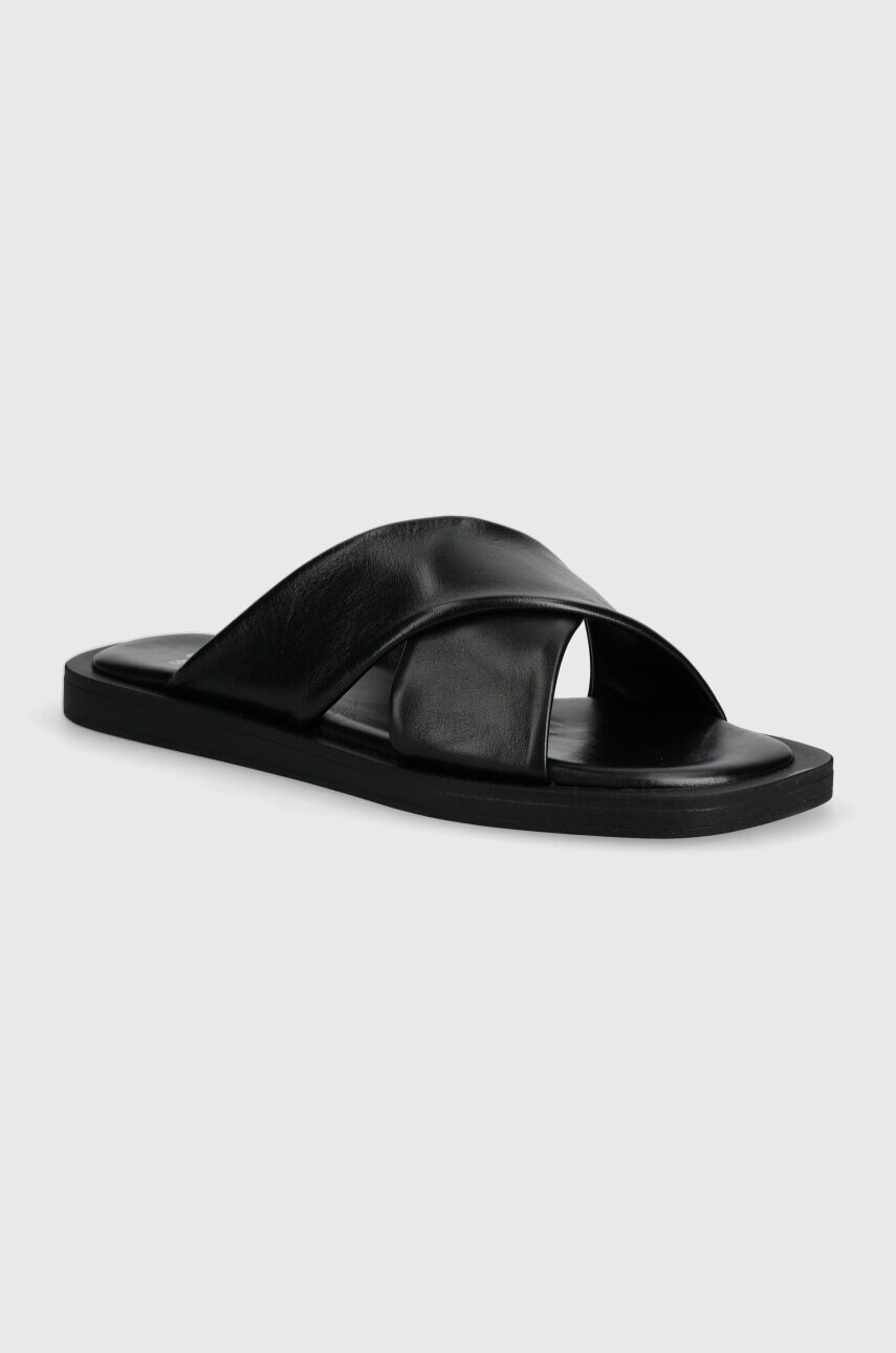 Copenhagen slapi de piele CPH790 femei, culoarea negru