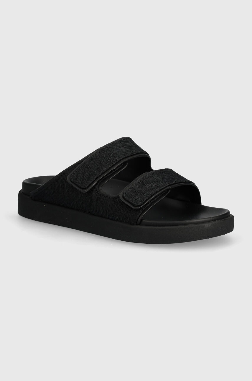 

Чехли Calvin Klein FLAT ADJ SLIDE MONOCQ в черно HW0HW01955, Черен