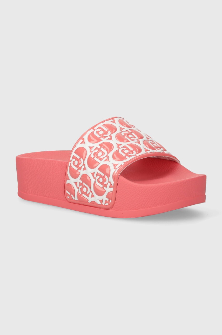 

Чехли Liu Jo MYKONOS 01 в розово с платформа BA4129EX004S1706, Розов