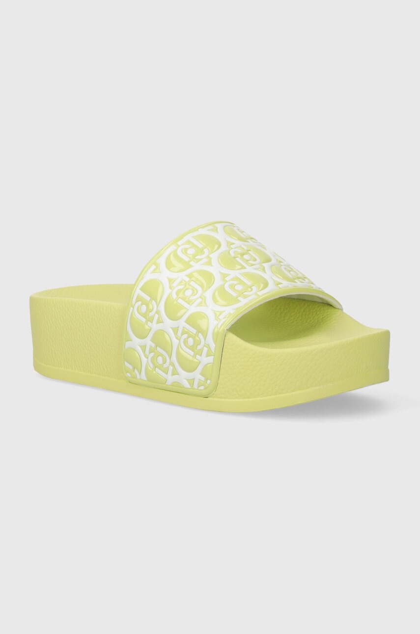 

Чехли Liu Jo MYKONOS 01 в зелено с платформа BA4129EX004S1318, Зелен