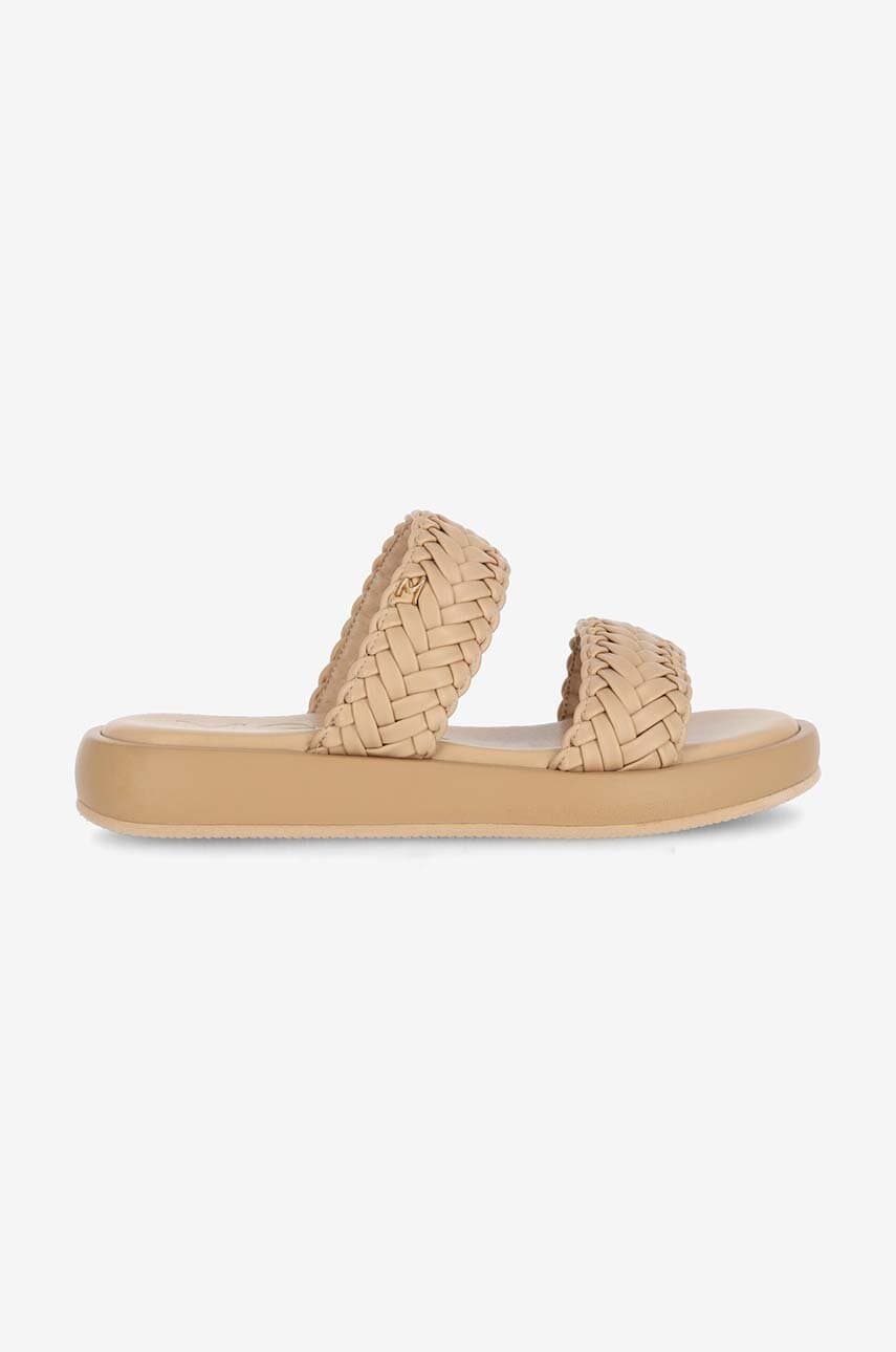 Mexx papuci Noi femei, culoarea bej, cu platforma, MIBN1601141W