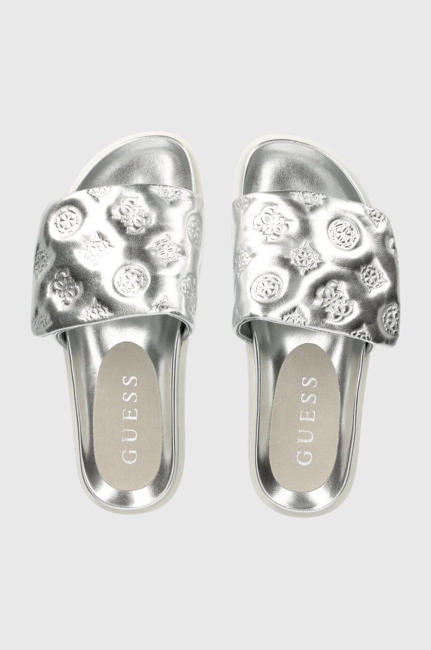 

Чехли Guess FABIO в сребристо FLJFAB FAL19, Сребърен