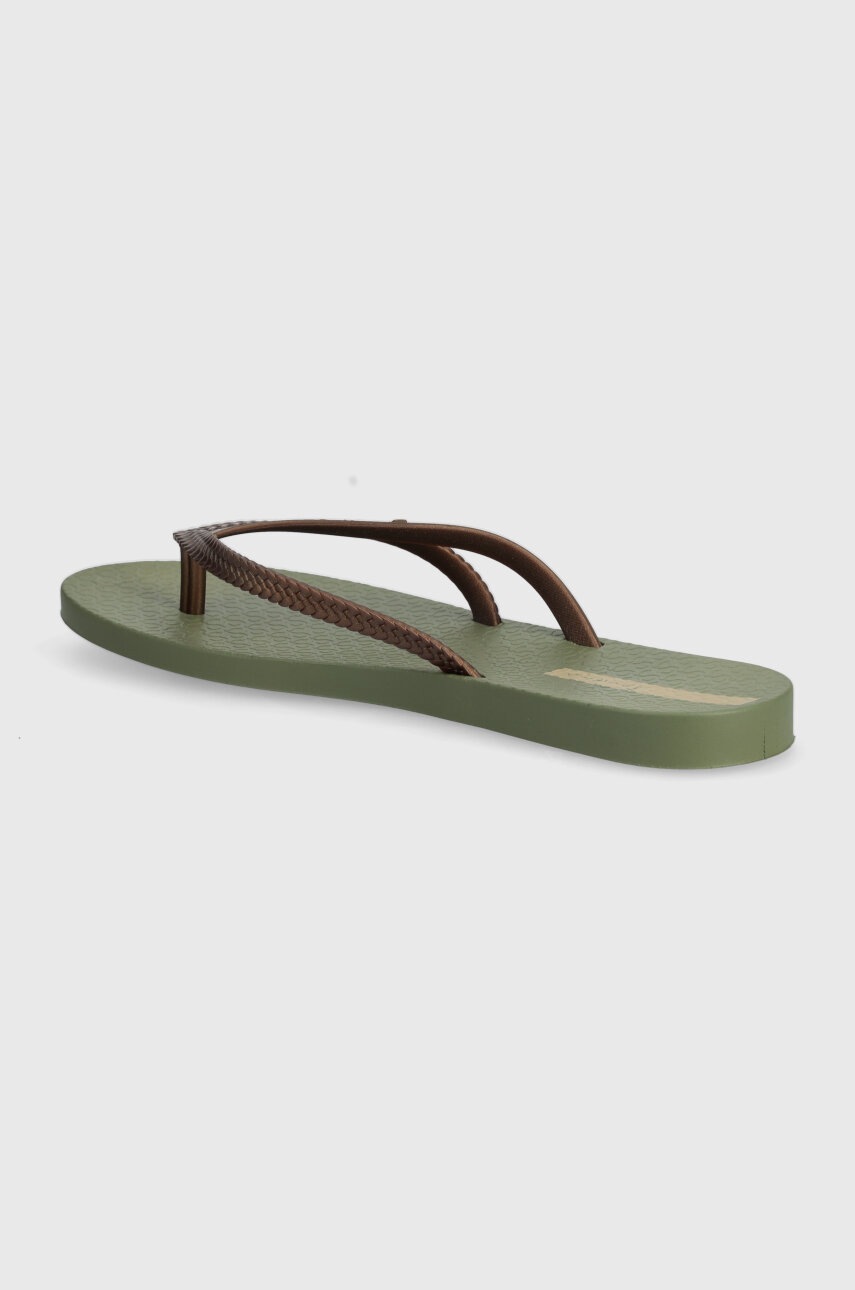 Ipanema flip-flop BOSSA FEM zöld, női, lapos talpú, 82067-AQ497 termék 2. képe