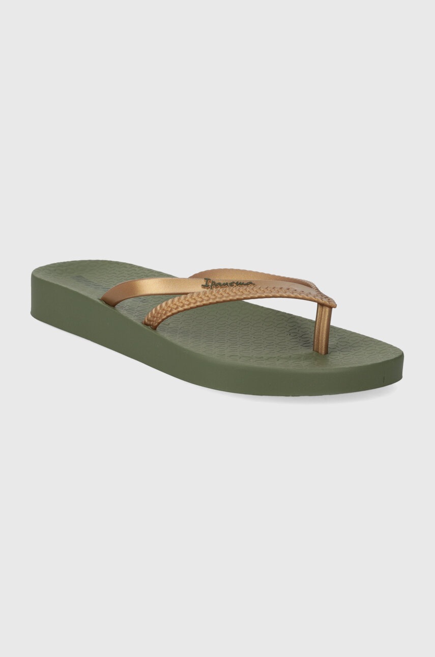Ipanema flip-flop BOSSA SOFT V zöld, női, lapos talpú, 82840-AQ440 termék 2. képe