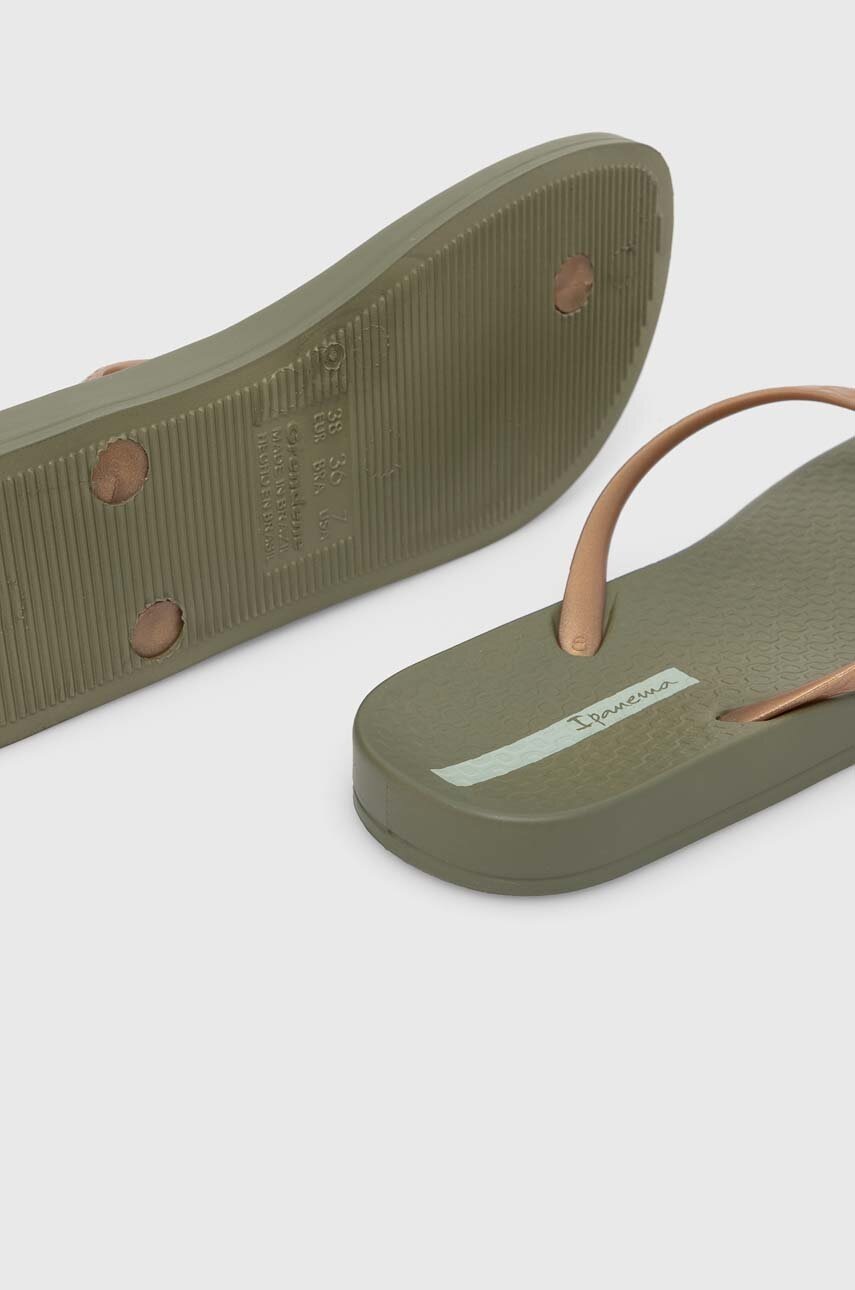 Σαγιονάρες Ipanema ANAT BRASILI χρώμα: πράσινο, 82932-AR850 φωτογραφία