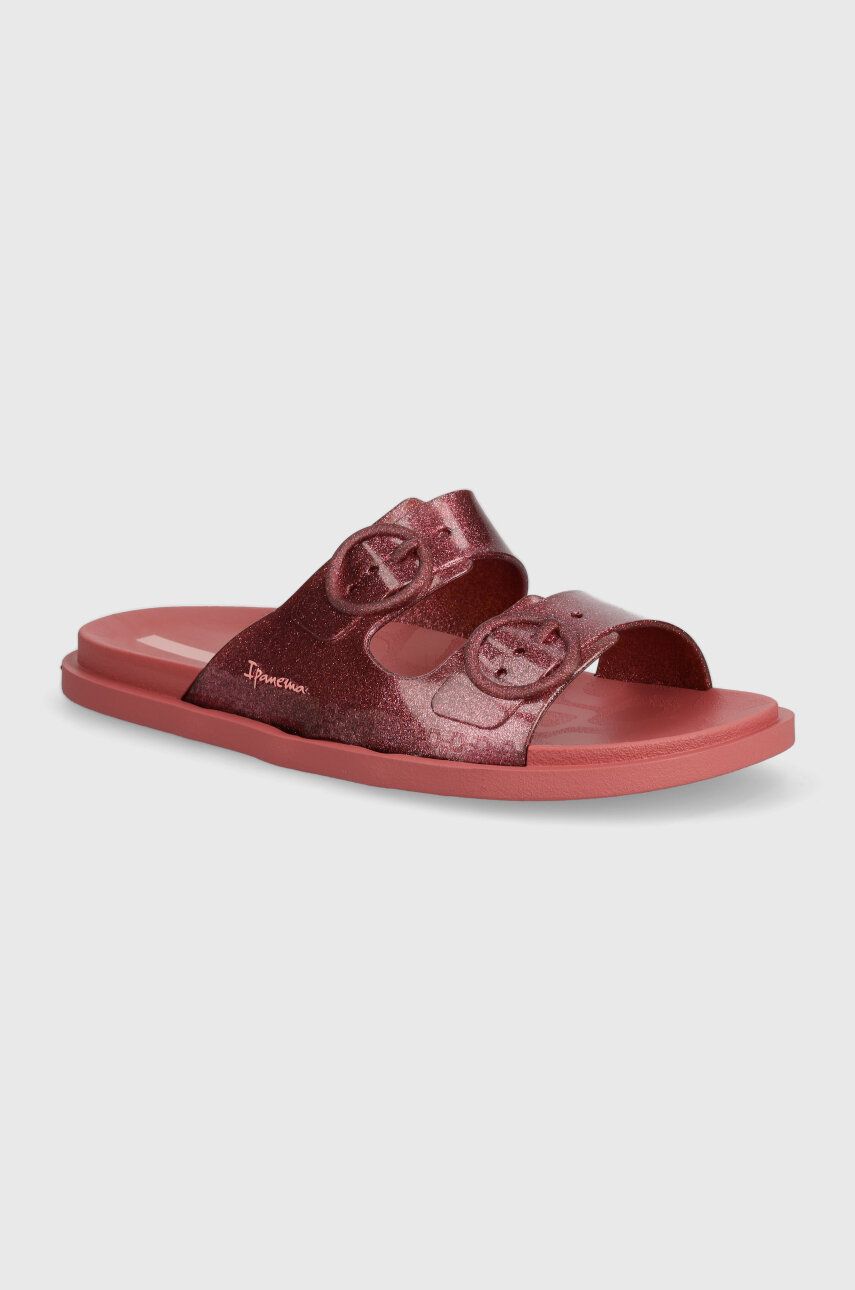 Ipanema papuci FOLLOW FEM femei, culoarea roz, 83530-AR990