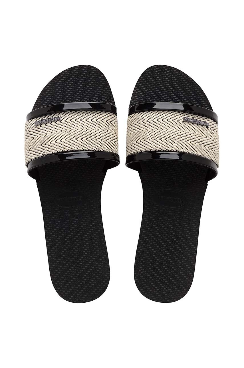 Havaianas papuci YOU TRANCOSO PREMIUM femei, culoarea negru, 4146063.0090