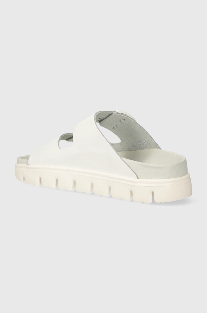 Kožené pantofle Birkenstock BIRKENSTOCK X PAPILLIO Arizona Chunky Exq dámské, bílá barva, 1026912