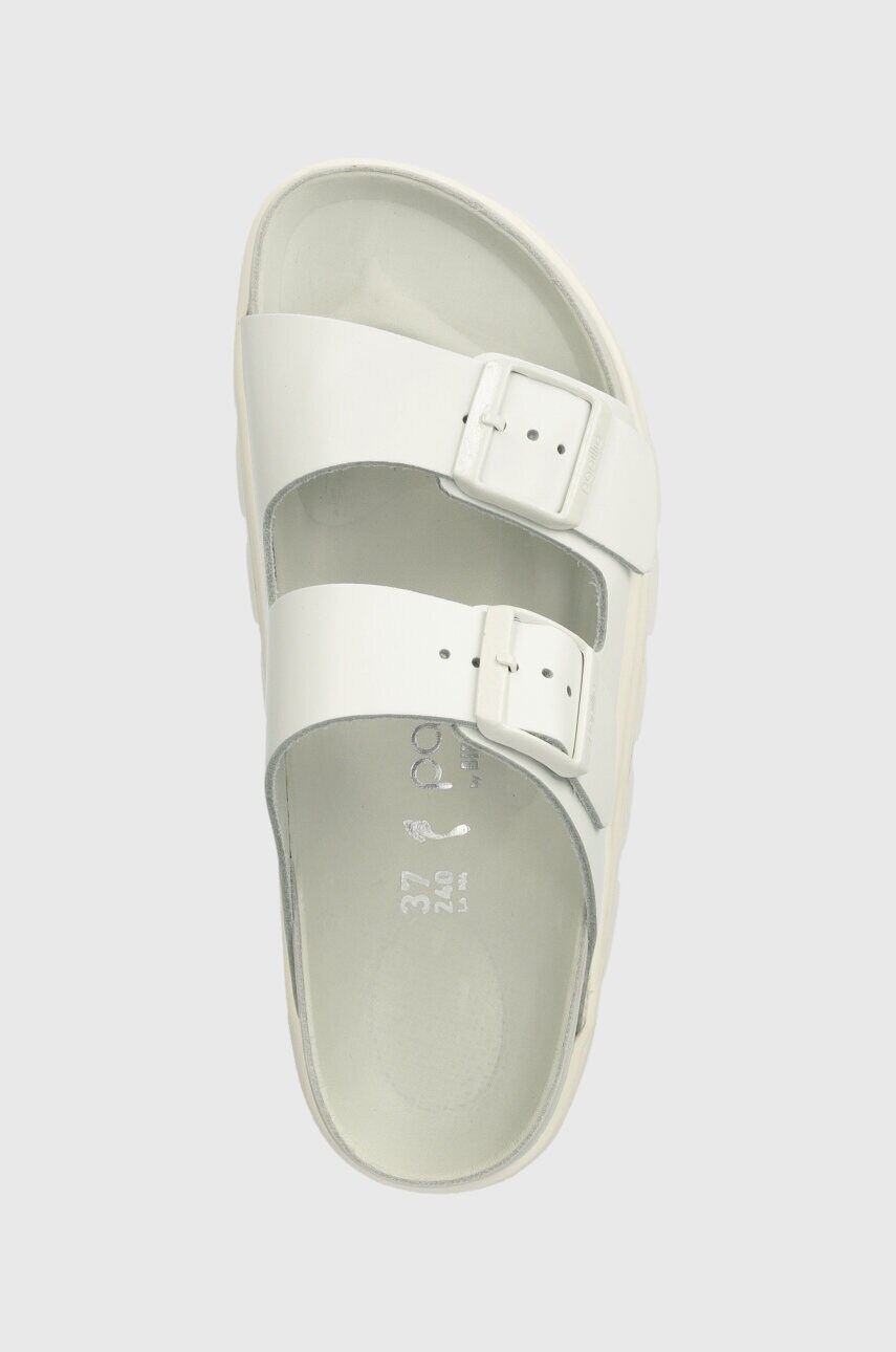 Kožené pantofle Birkenstock BIRKENSTOCK X PAPILLIO Arizona Chunky Exq dámské, bílá barva, 1026912