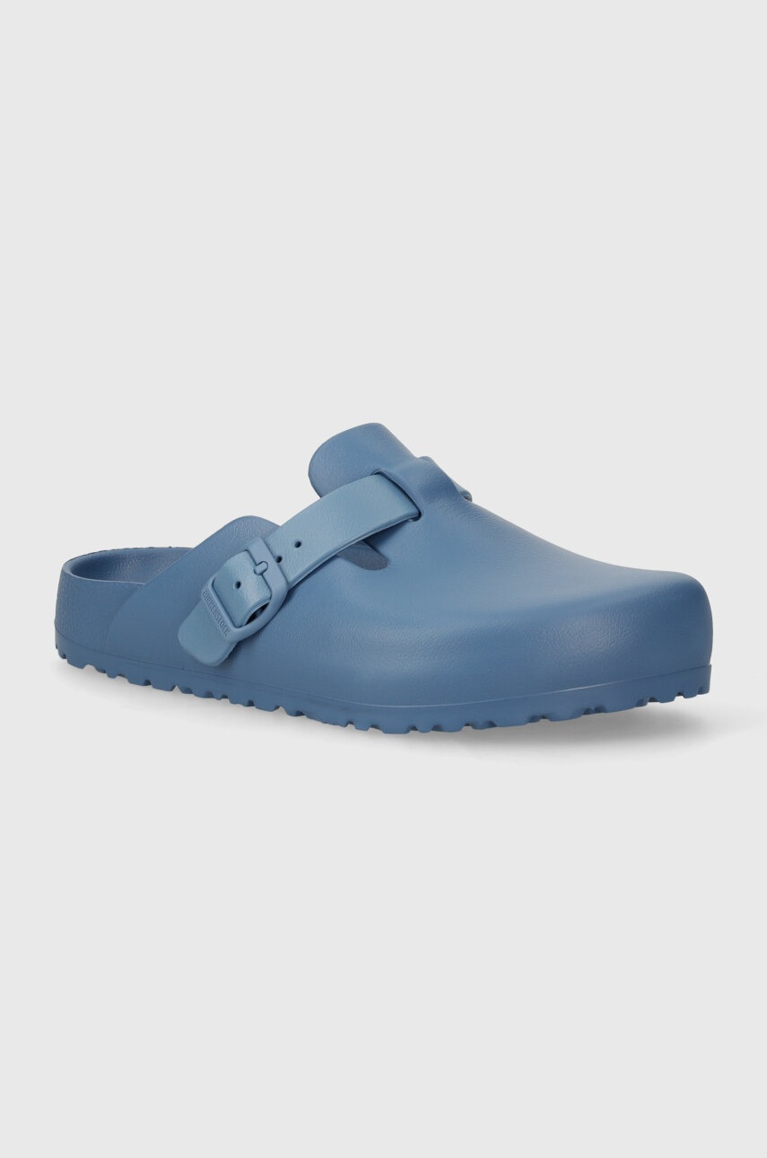 Pantofle Birkenstock Boston Eva dámské, modrá barva, 1027259