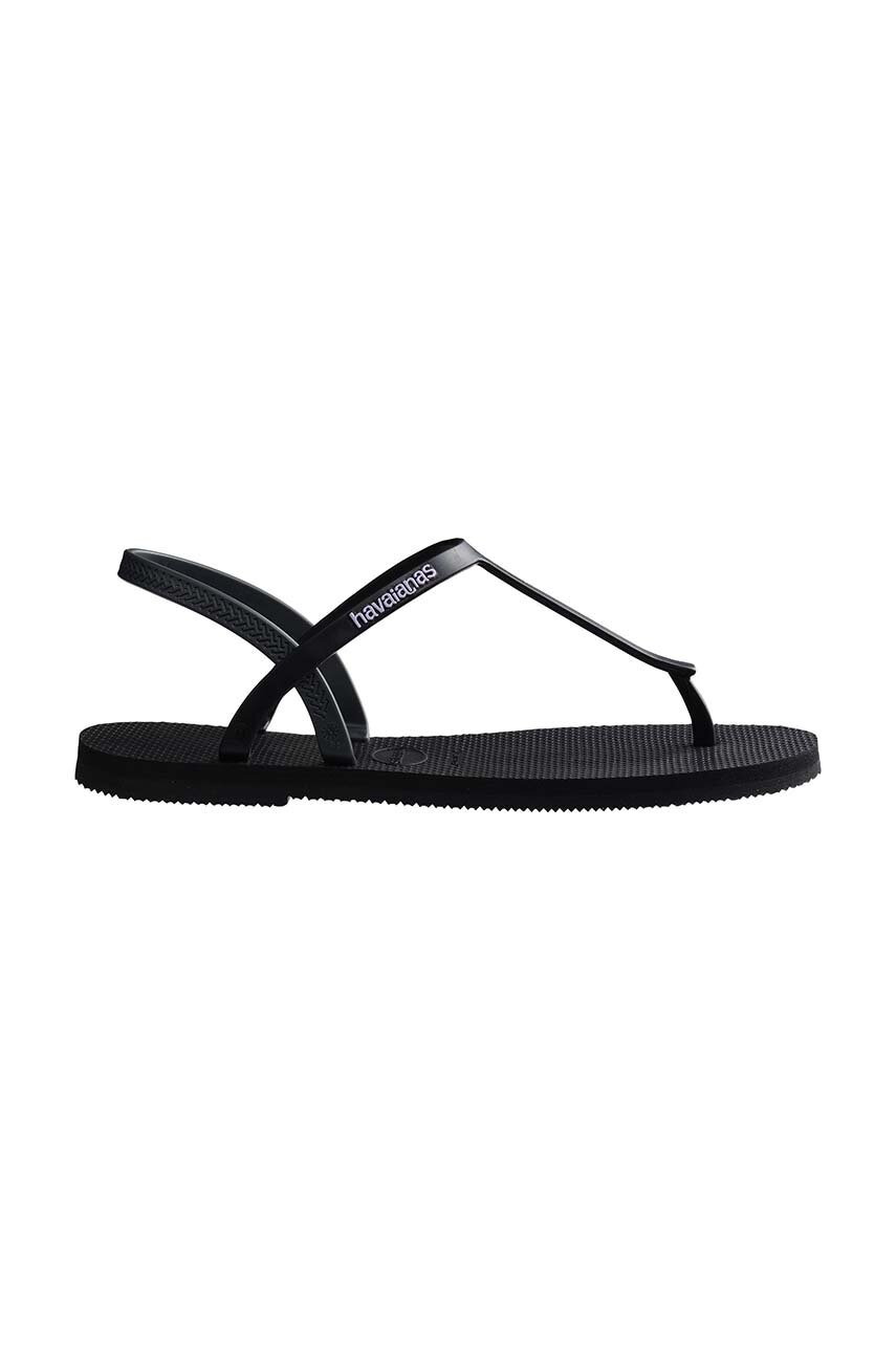 Сандалі Havaianas YOU PARATY жіночі колір чорний 4148985.0090 