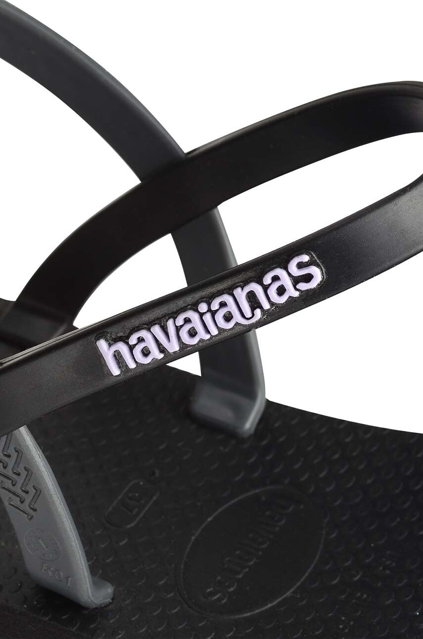 Сандалі Havaianas YOU PARATY жіночі колір чорний 4148985.0090 