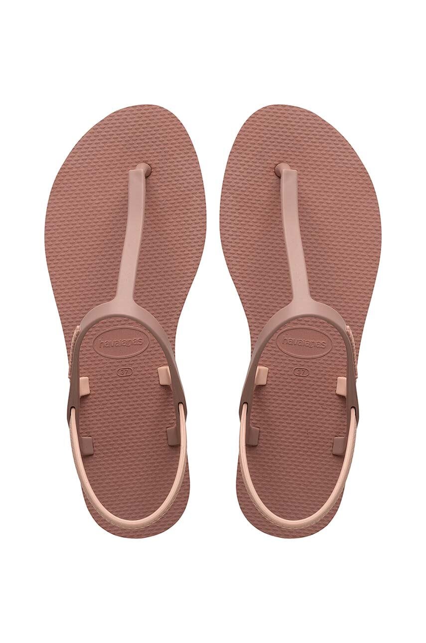 Havaianas sandale YOU PARATY femei, culoarea roz, 4148985.3544