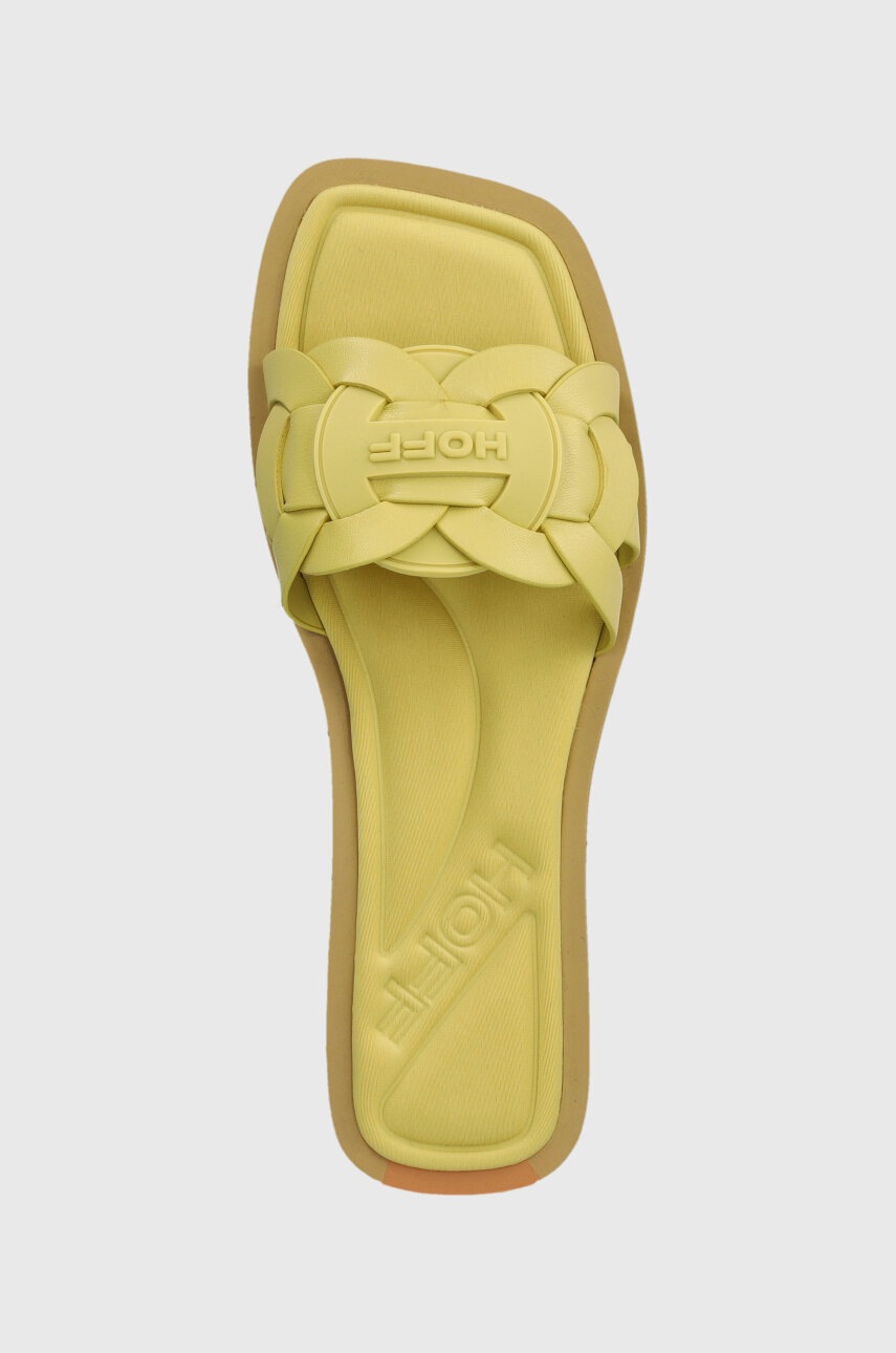 Παντόφλες Hoff SAN REMO χρώμα: πράσινο, 12444001 φωτογραφία