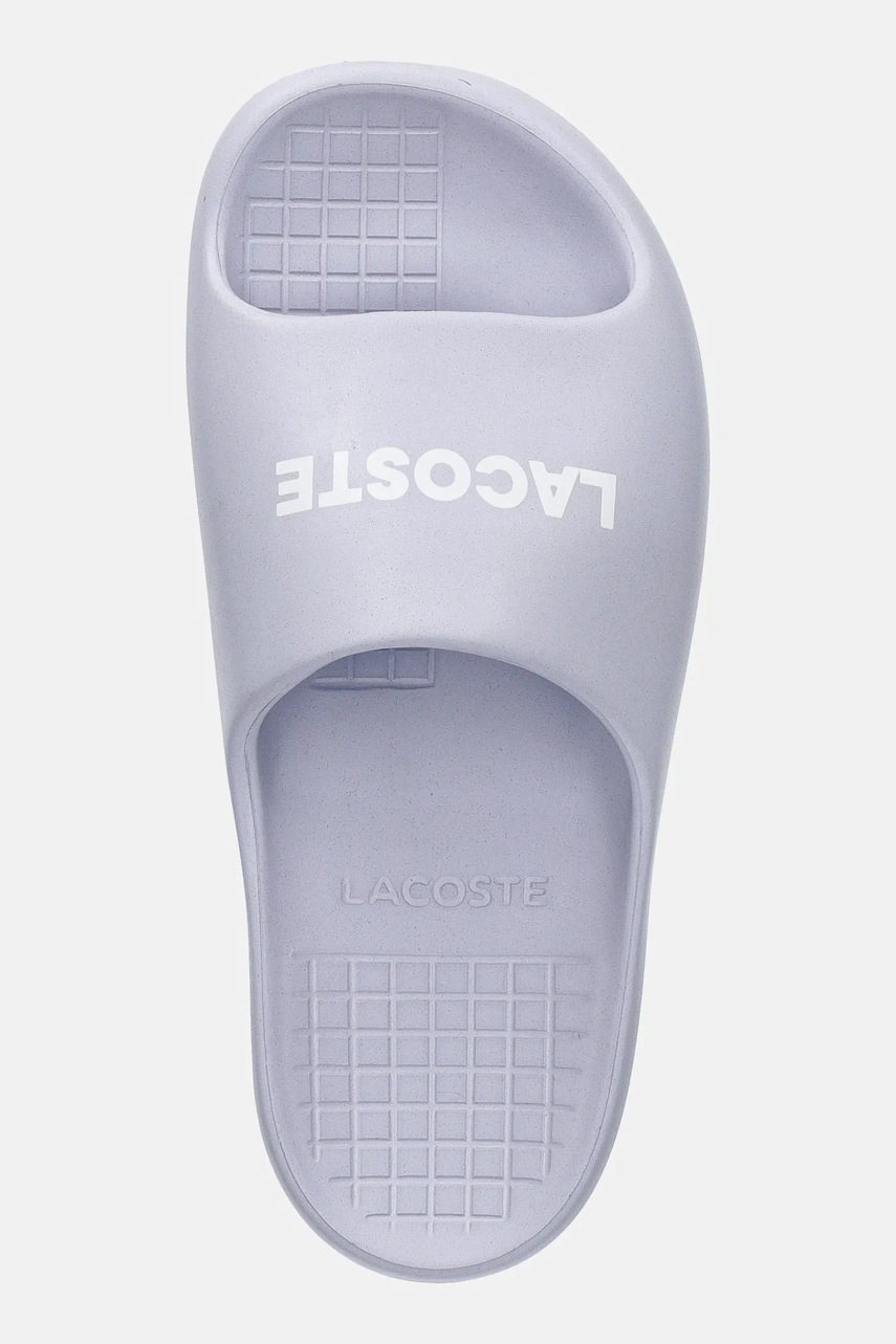Шльопанці Lacoste Serve Slide 2.0 жіночі колір фіолетовий 47CFA0020 