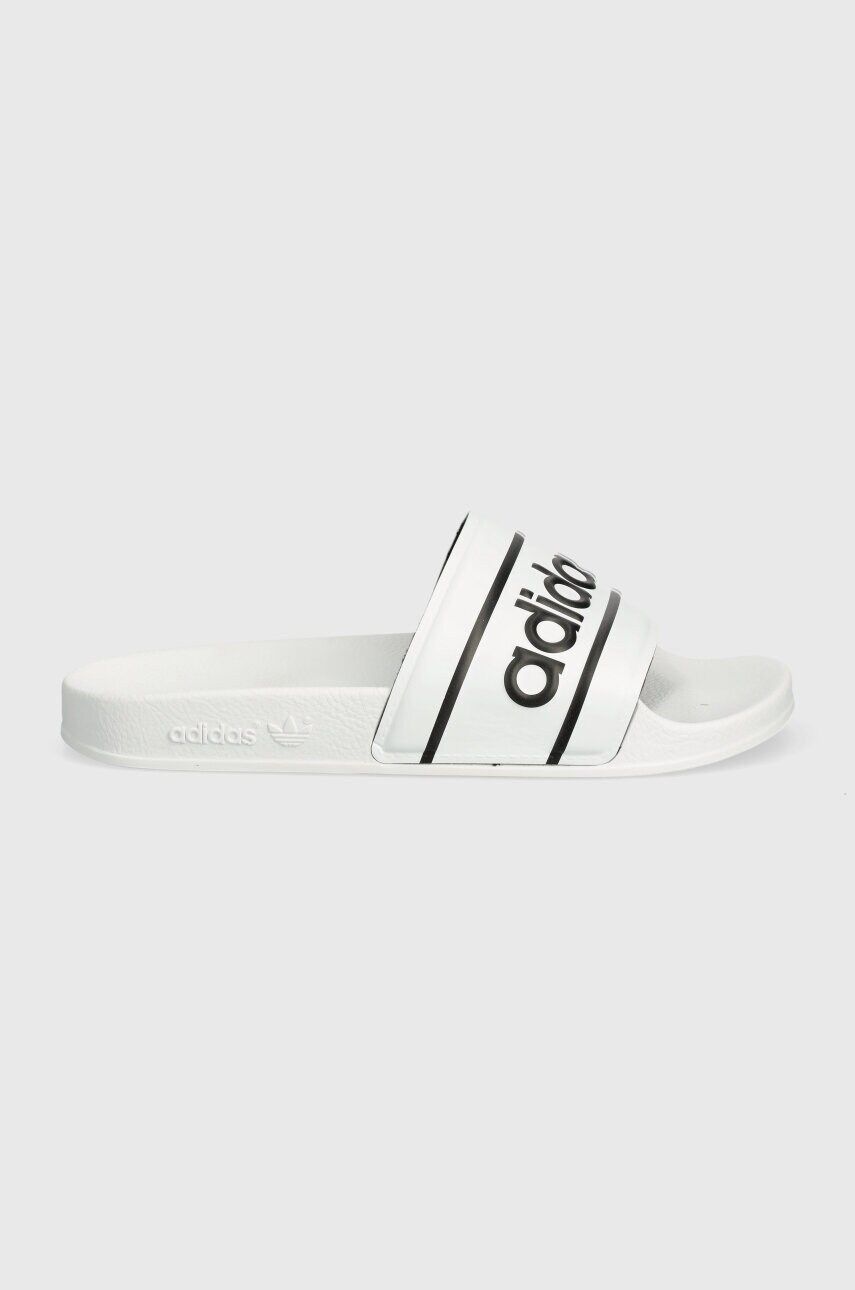 Παντόφλες adidas Originals ADILETTE χρώμα: άσπρο, ID5799 φωτογραφία